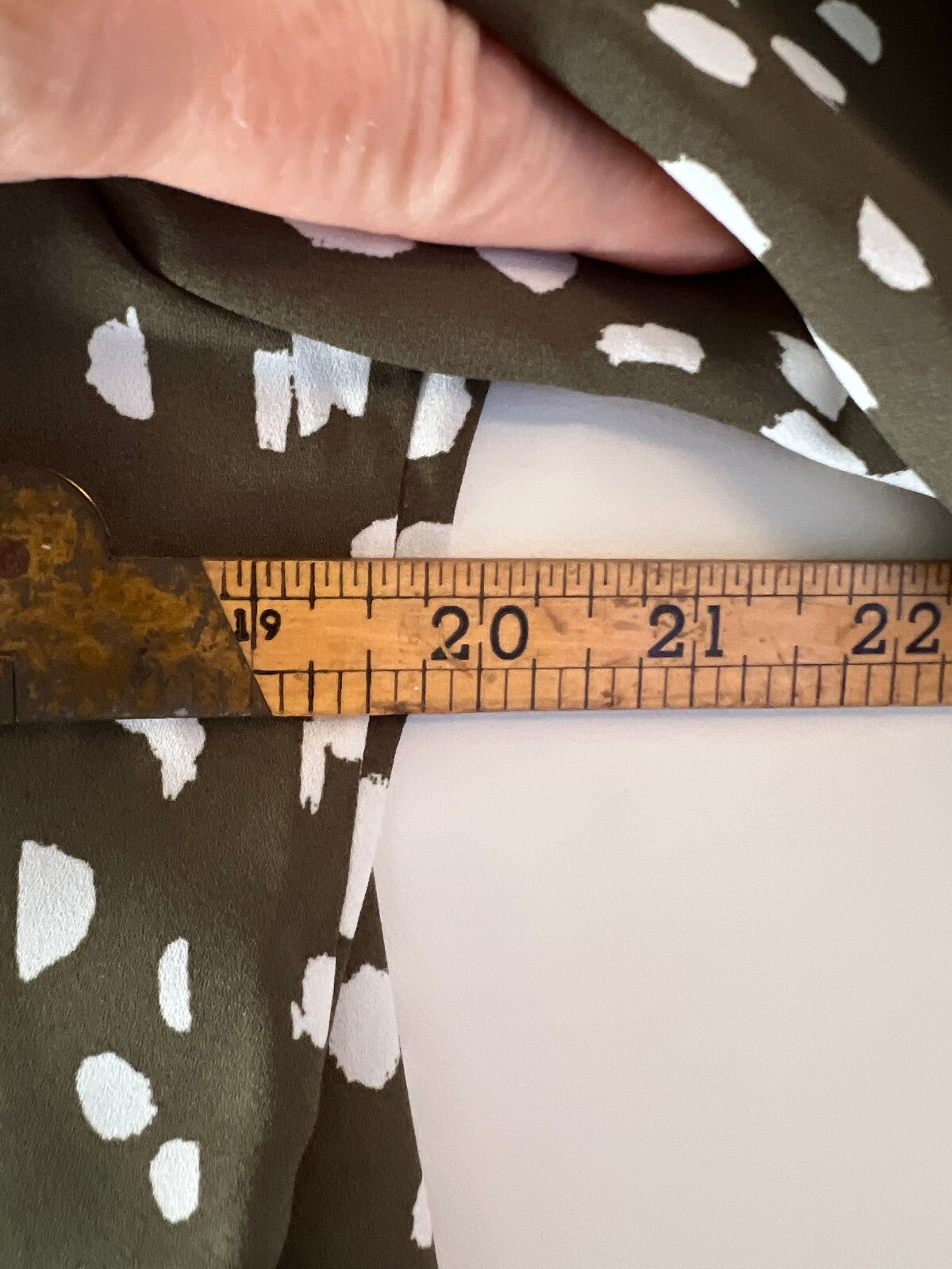 Abstract Spot Shirt M&S Collection Size 12