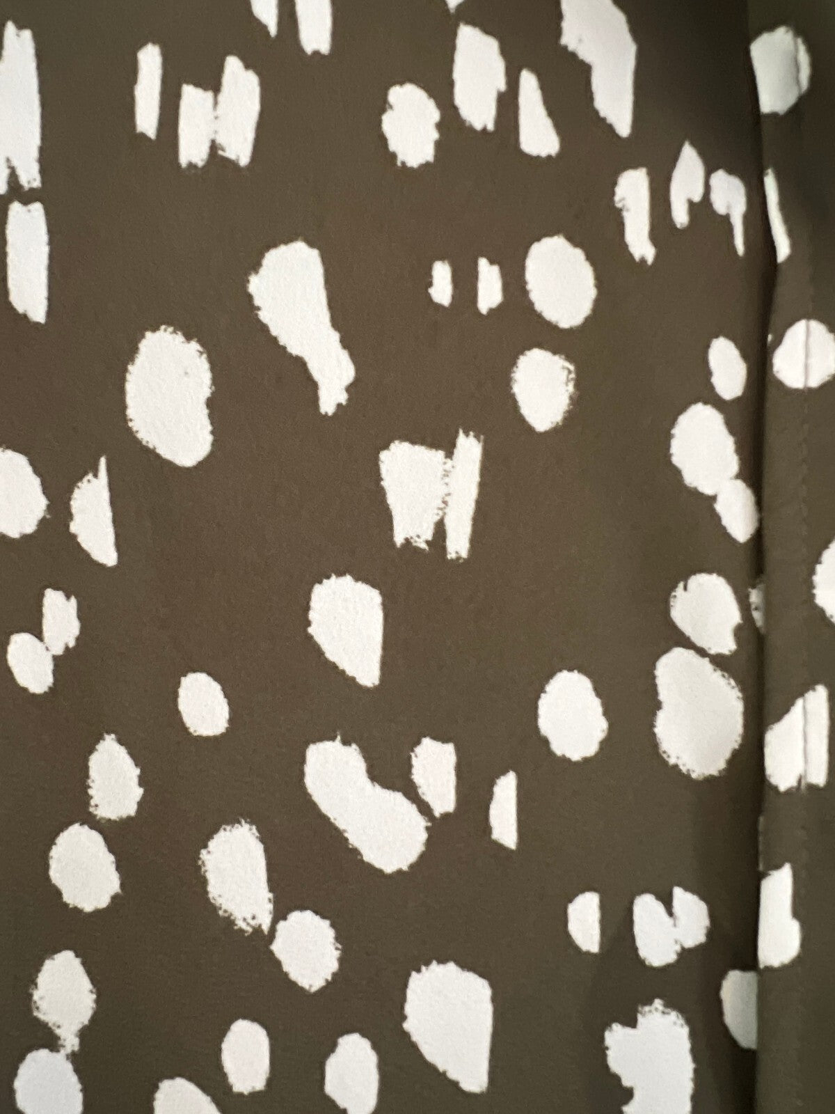 Abstract Spot Shirt M&S Collection Size 12