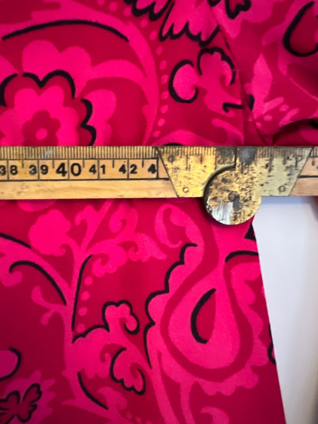 Hobbs Pink Floral Ruffle Neck Blouse UK 12